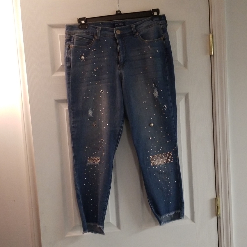 Bandolino cropped jeans (lisbeth crop) sz 12
